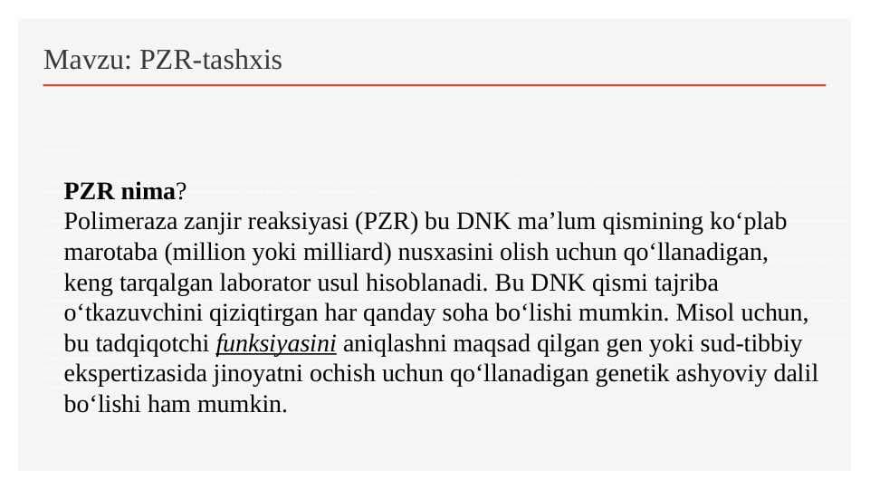 Polimeraza zanjir reaksiyasi
