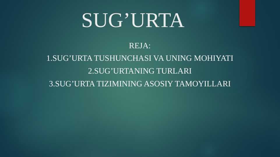 SUG’URTA