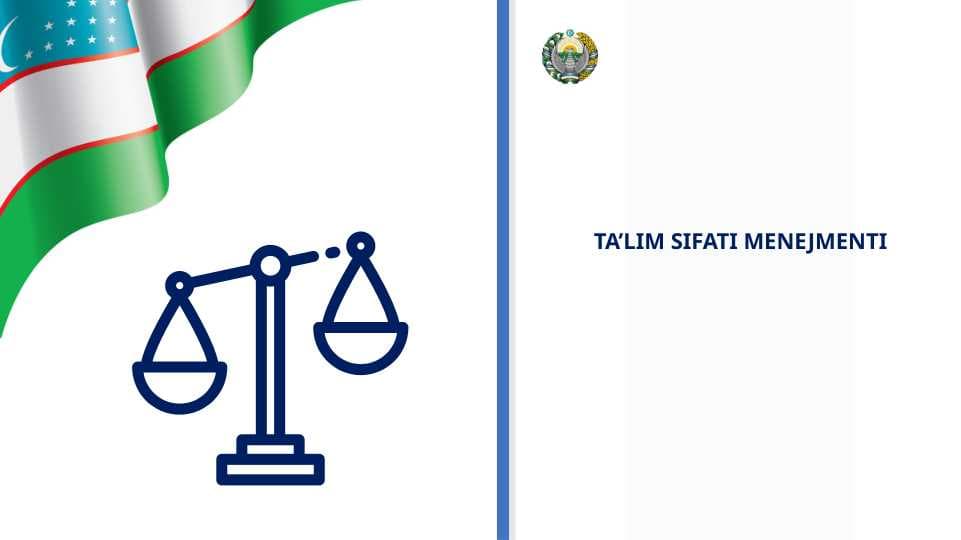 TA’LIM SIFATI MENEJMENTI