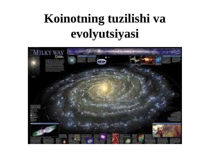 Koinotning tuzilishi va evolyutsiyasi