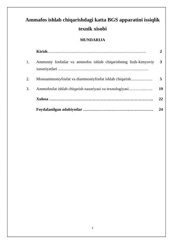 O’zbekiston respublikasi oliy va o’rta maxsus ta’lim vazirligi n