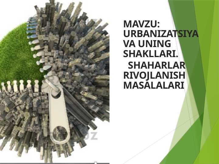 urbanizatsiya