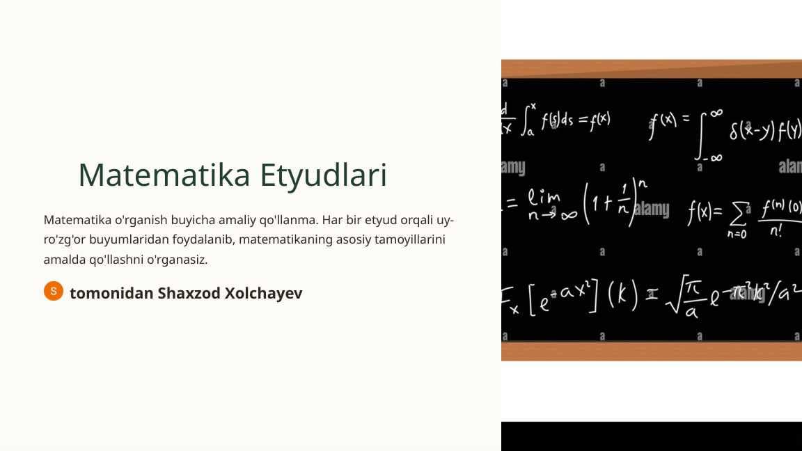 Matematika Etyudlari