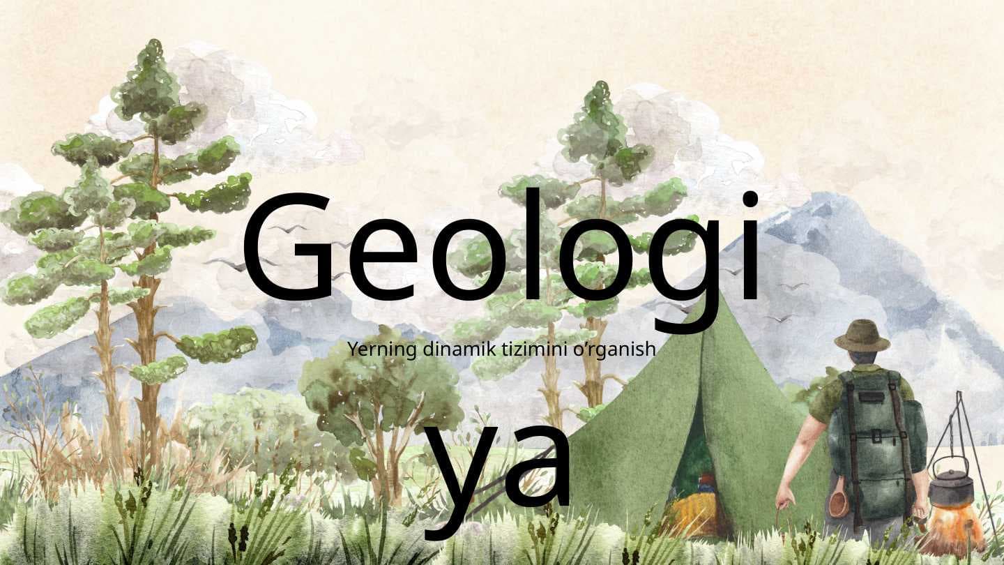 Geologiya fani va uning ahamiyati