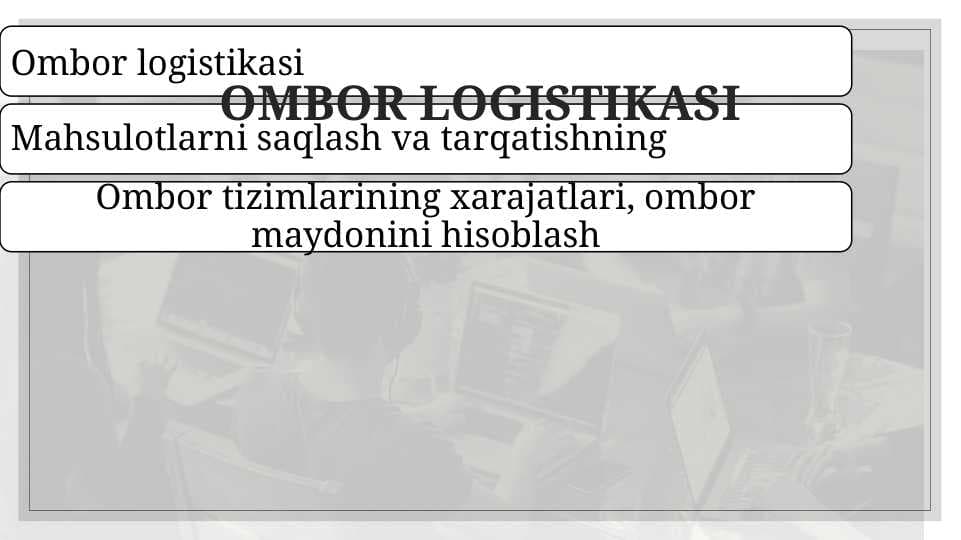 OMBOR LOGISTIKASIOMBOR LOGISTIKASI