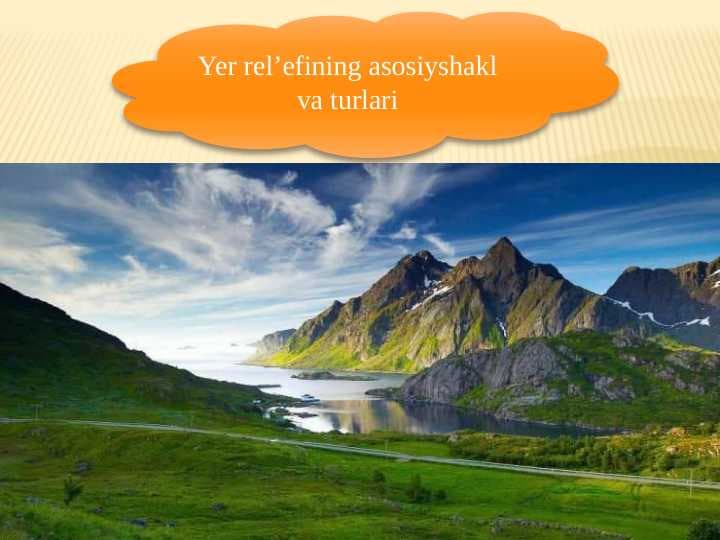 Yer relefi