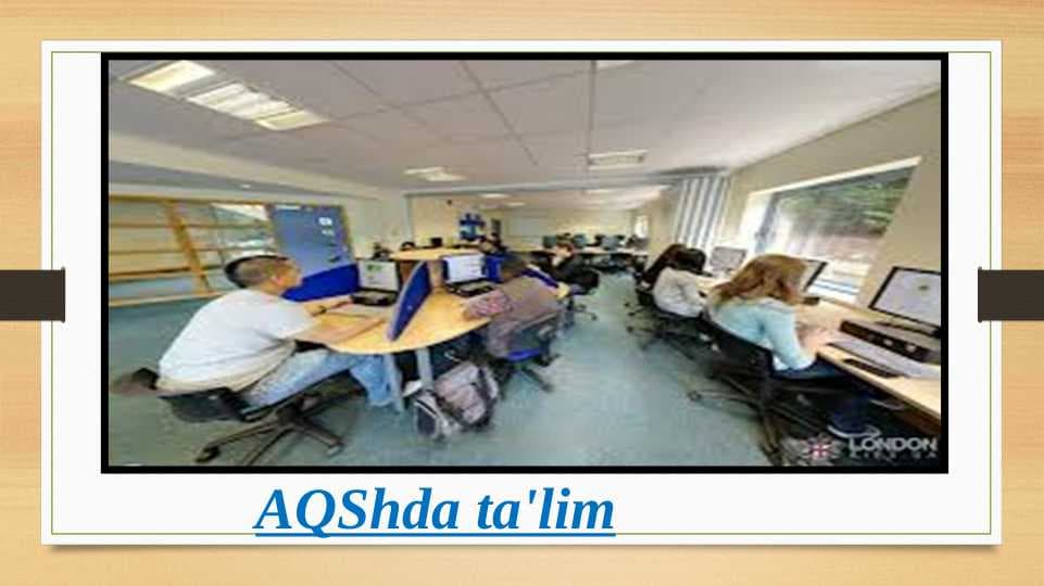AQShda ta'lim
