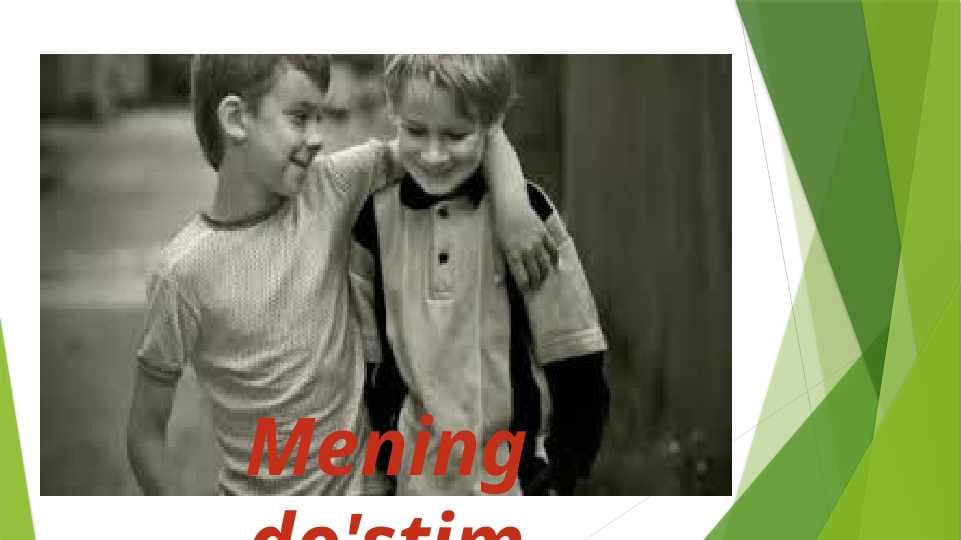 Mening do'stim
