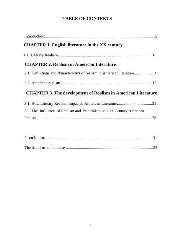 Realism in the XX century's  American literature (2)