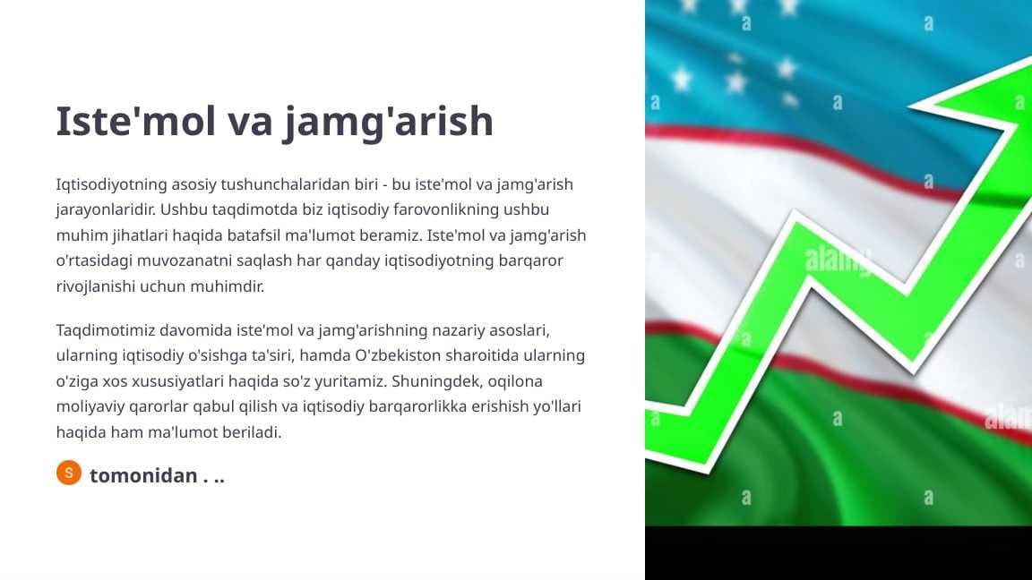 Iste'mol va jamg'arish