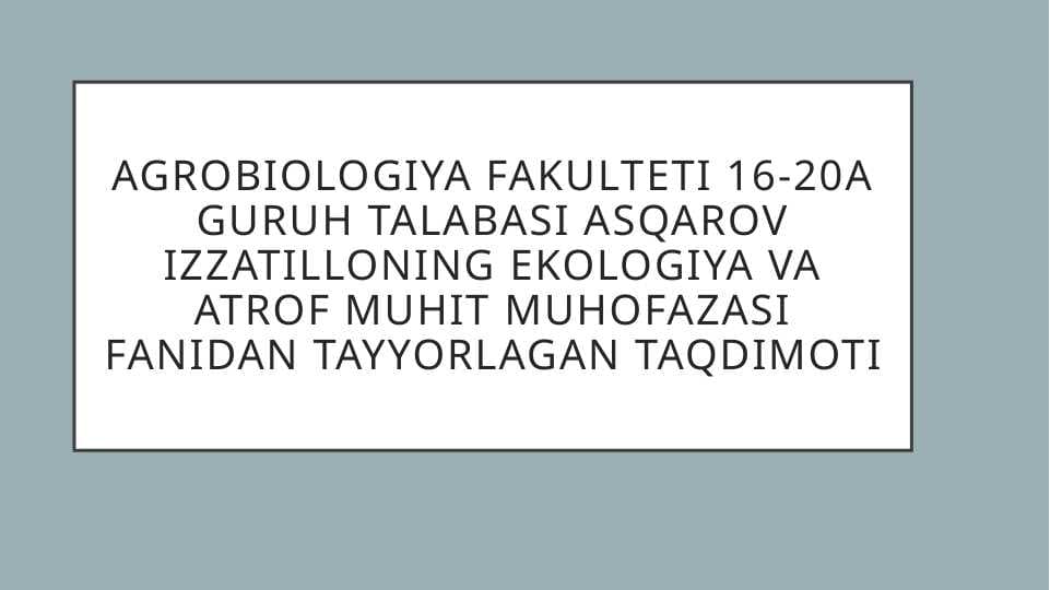 O‘zbekistonning qo‘riqxonalari