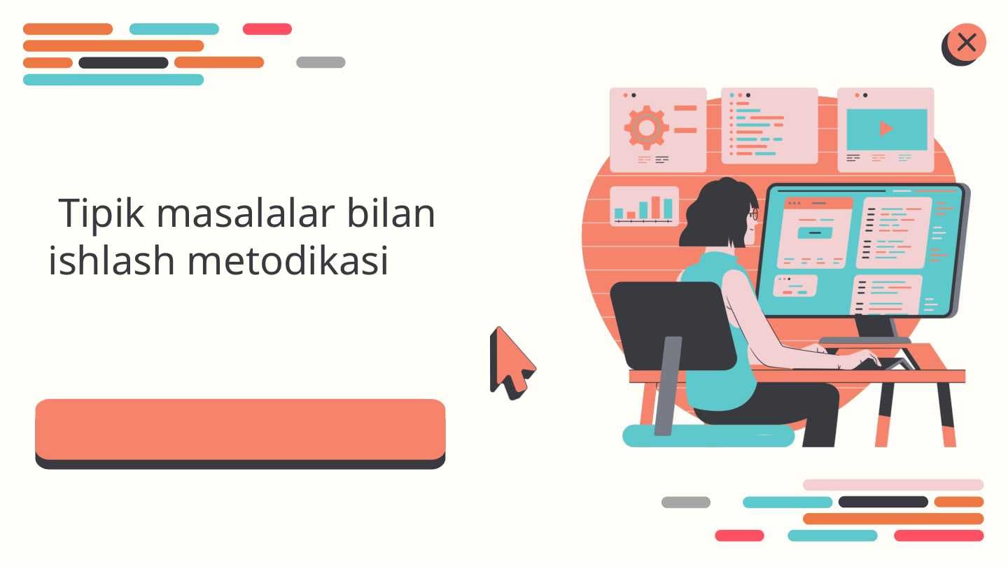 Tipik masalalar bilan ishlash metodikasi