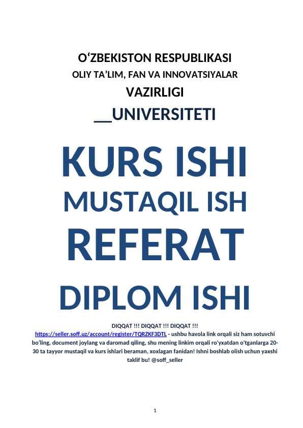 Allomalarimiz asarlarida barkamol insonni tarbiyalash g`oyalari