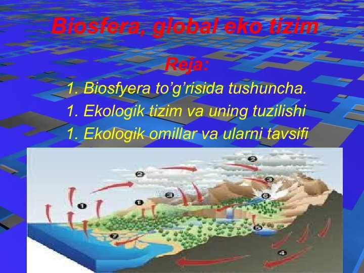 Biosfera, global eko tizim (2)