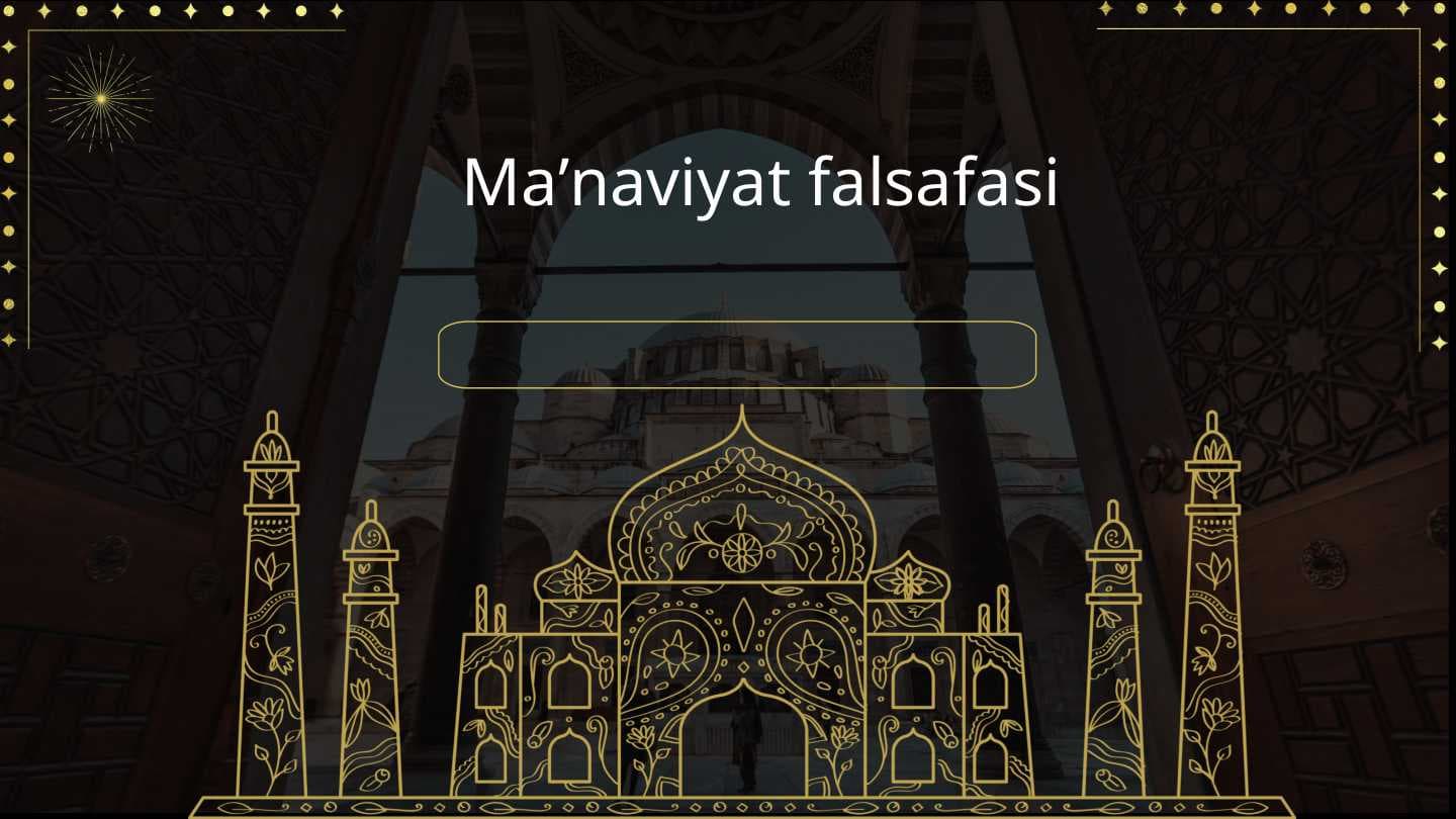 Maʼnaviyat falsafasi