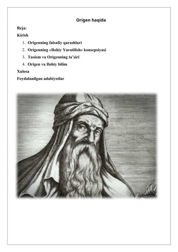 Origen haqida 25