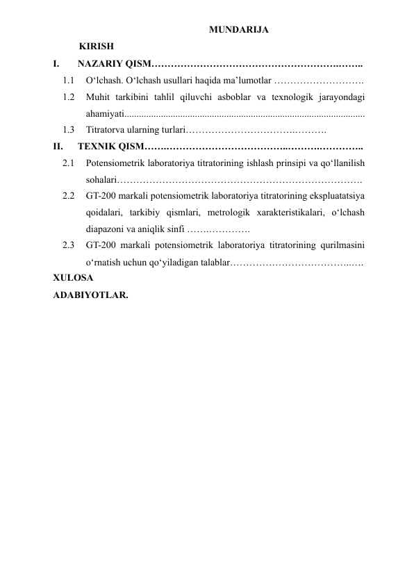 GT-200 markali potensiometrik laboratoriya titratorining o‘lchash