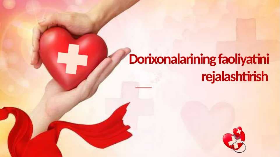 Dorixonalarining faoliyatini rejalashtirish
