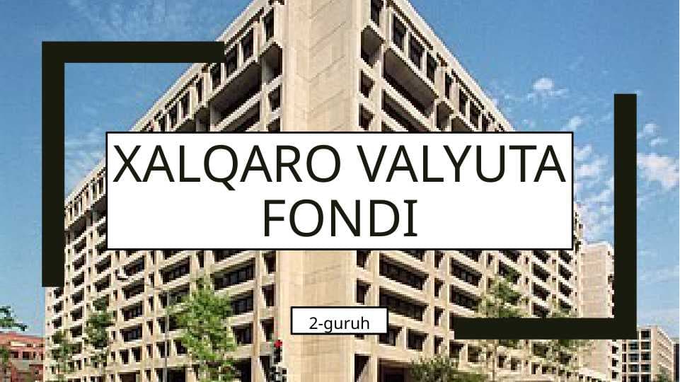 Xalqaro valyuta fondi