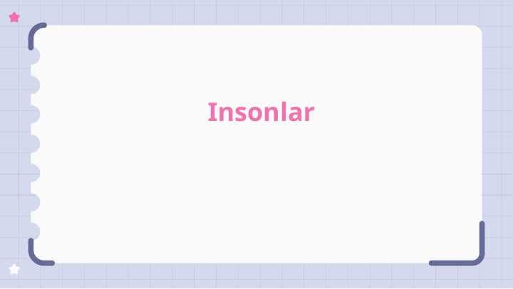 Insonlar