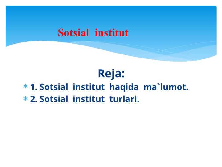 Sotsial  institut
