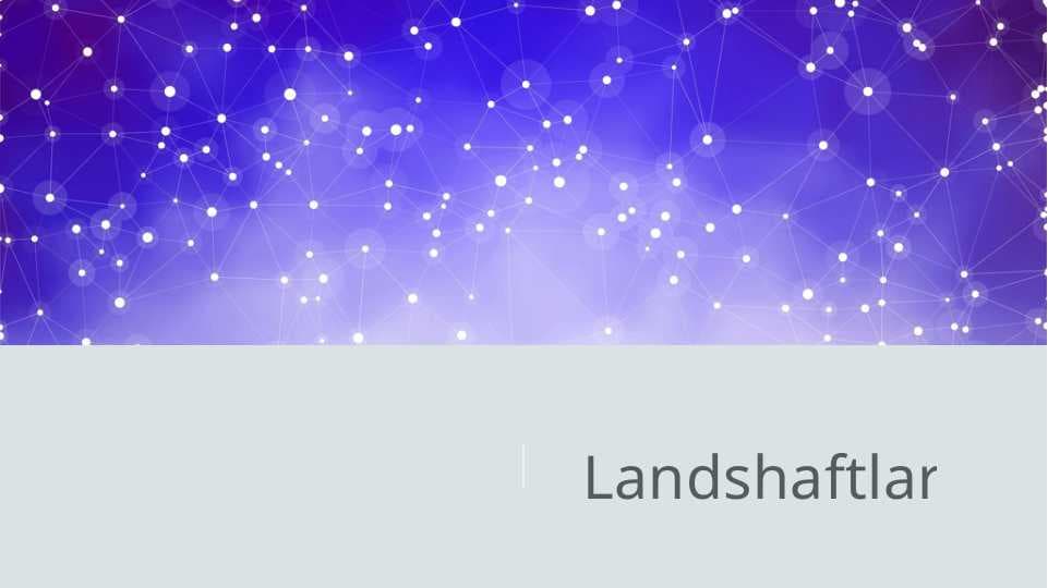 Landshaftlar