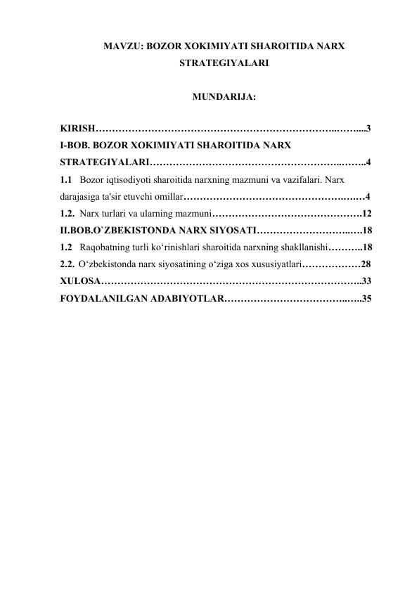 BOZOR XOKIMIYATI SHAROITIDA NARX.docx