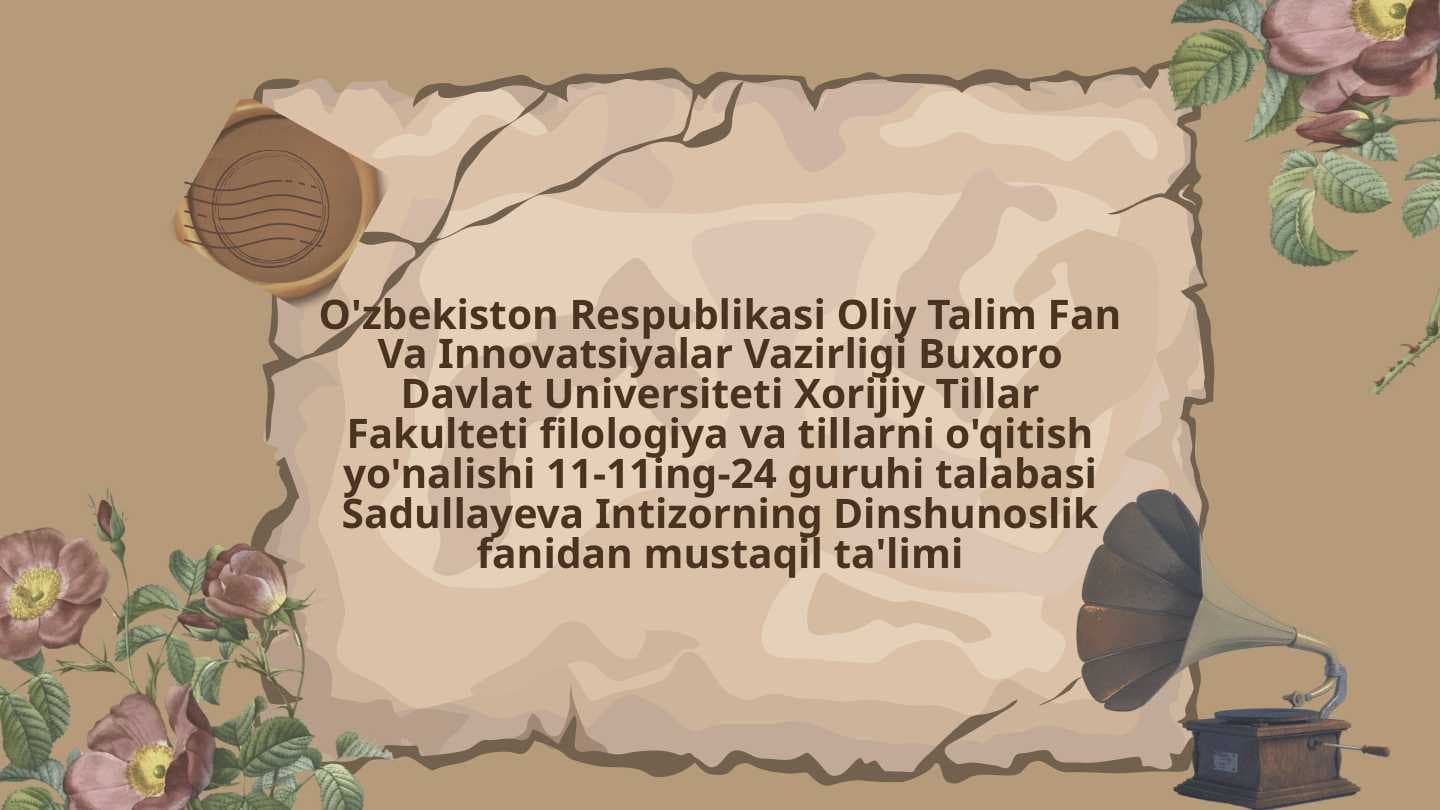 Avesto-Zardushtiylikning muqaddas manbasi