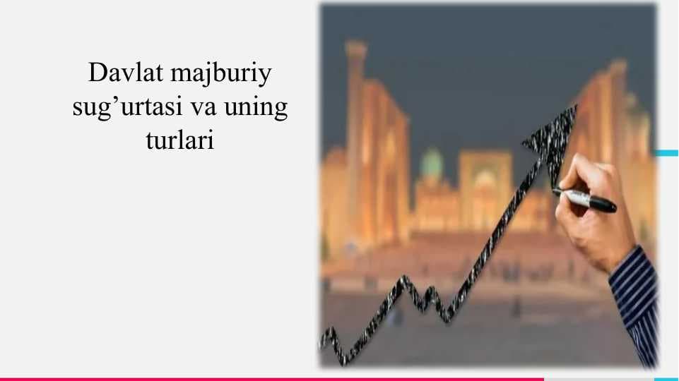 Davlat majburiy sug’urtasi va uning turlari