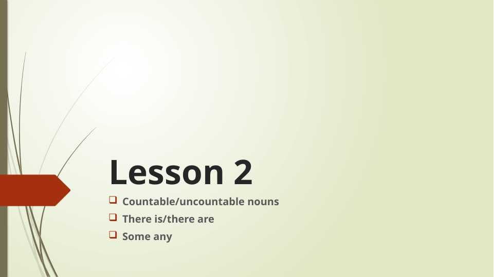 Countable and Uncountable nouns