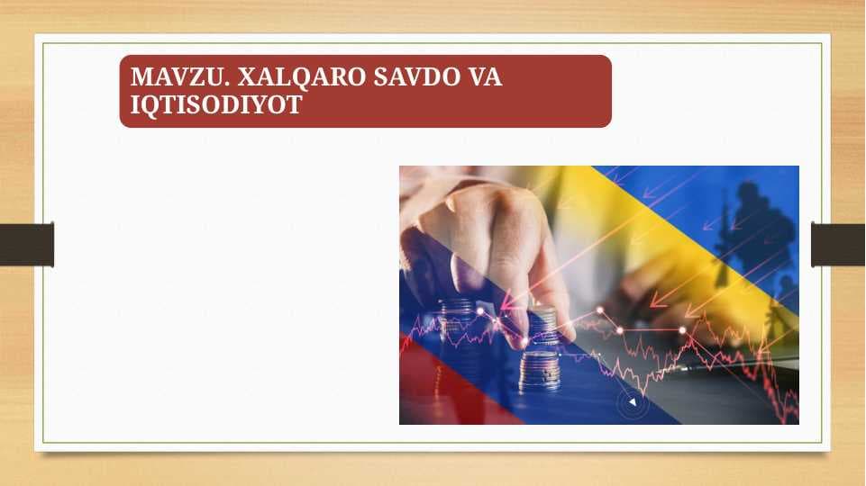 Xalqaro savdo