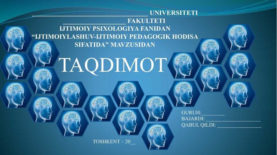Ijtimoiylashuv-ijtimoiy pedagogik hodisa sifatida