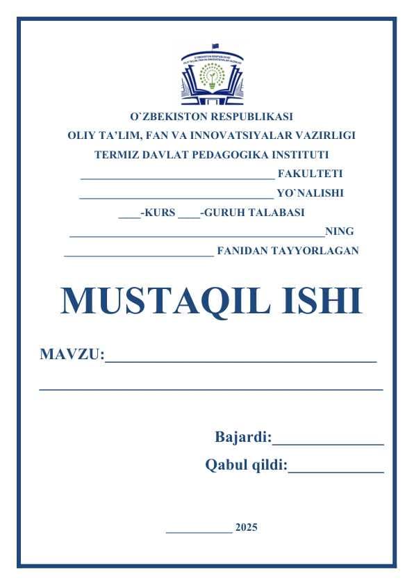 Bola tarbiyasida oila, o’quv yurti, mahalla va jamoatchilik hamkorligi