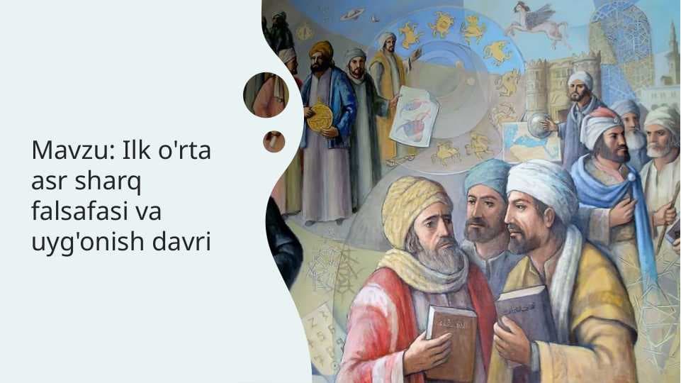 Ilk o'rta asr sharq falsafasi va uyg'onish davri