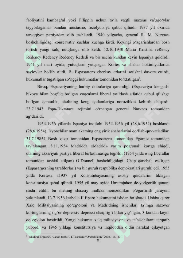 XIX asr ispan inqiloblari