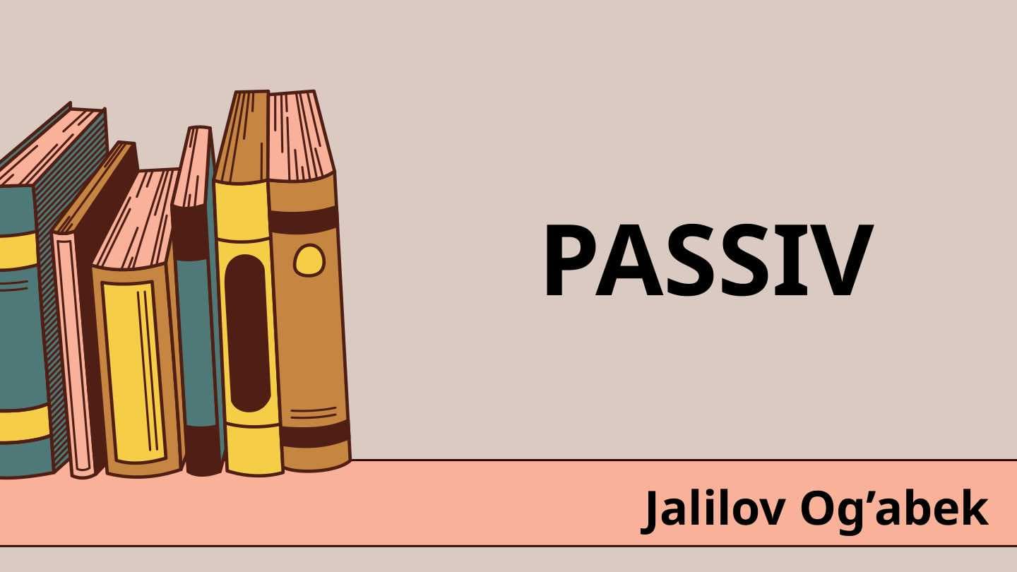 Passiv