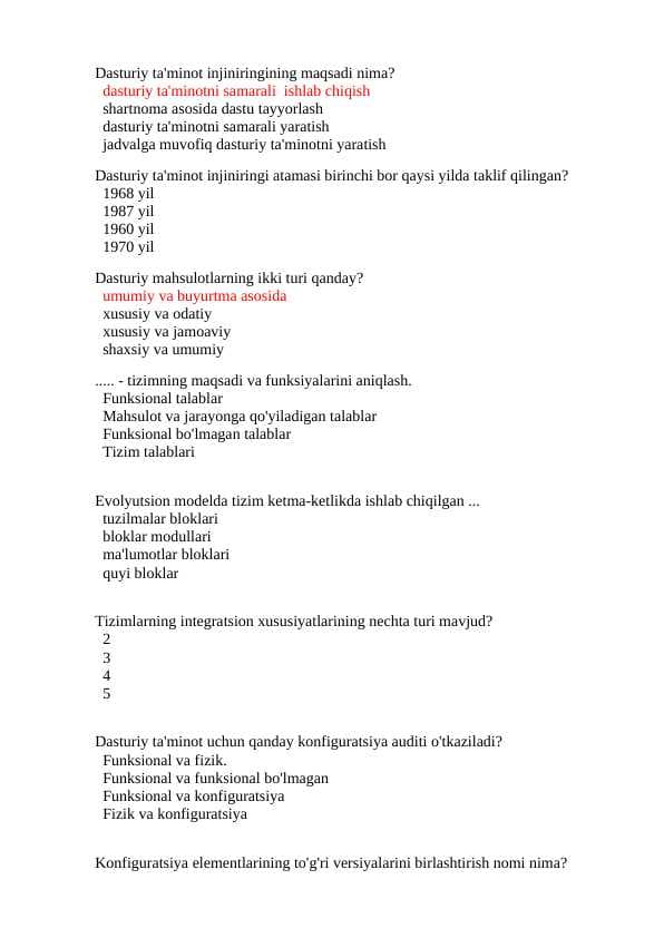 Dasturiy ta'minot injiniringi