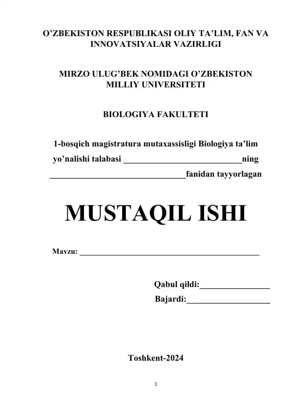 Bir hujayrali yashil suvo’tlar