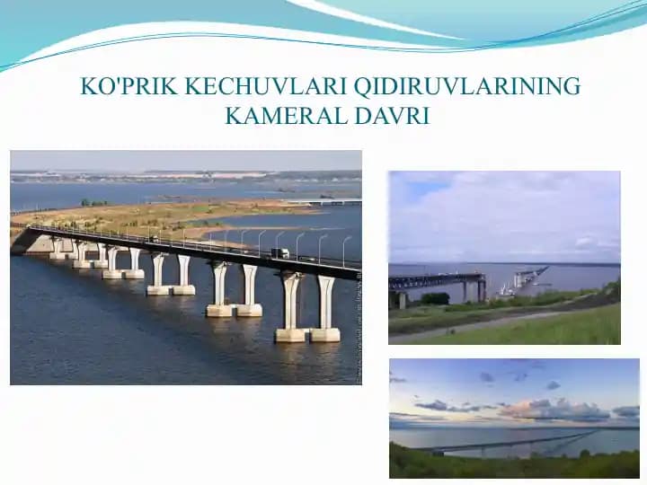 Ko'prik Kechuvlarini Tahlil Qilish