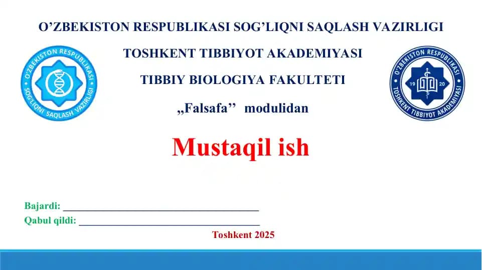 Fan ilmiy dunyoqarash shakli sifatida. Taqdimot 20 bet.