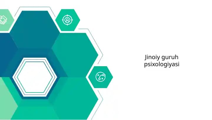 Jinoiy guruh psixologiyasi