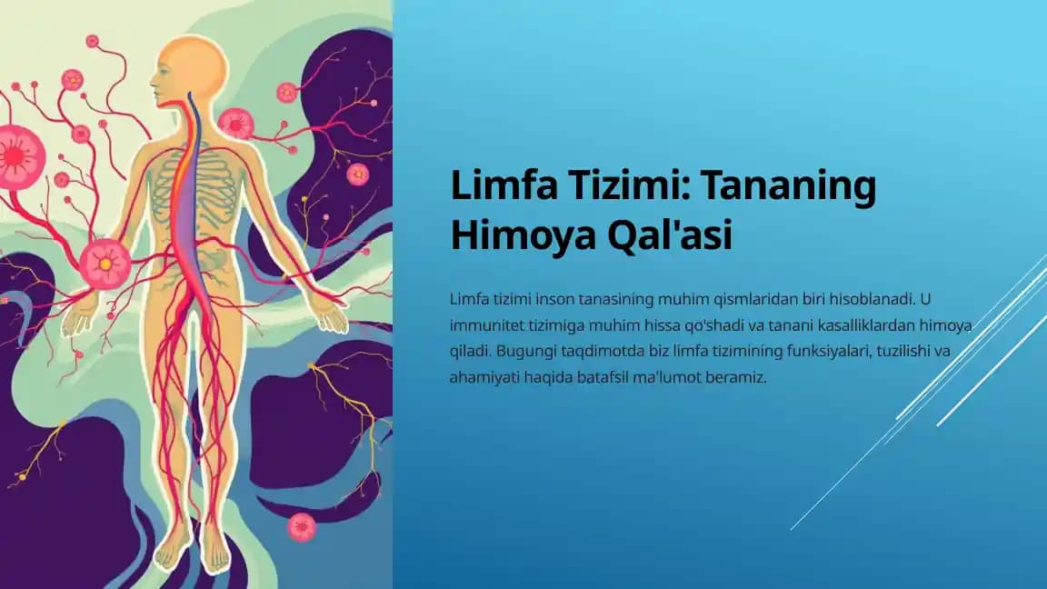 Limfa Tizimi Tananing Himoya Qal'asi