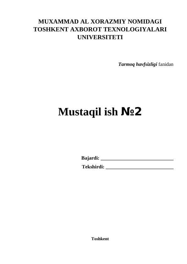 UDP protokoli zaifliklari