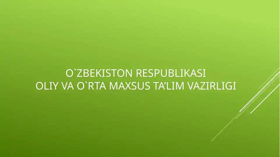 Ma'naviy-Axloqiy Tarbiya