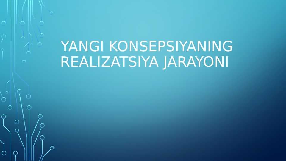 yangi realizatsiya jarayoni buxgalteriya pptx