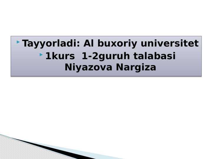 O'QUVCHILARNING ILMIY DUNYOQARASHINI SHAKLLAN TIRISHI. AQLIY TARBIYASI