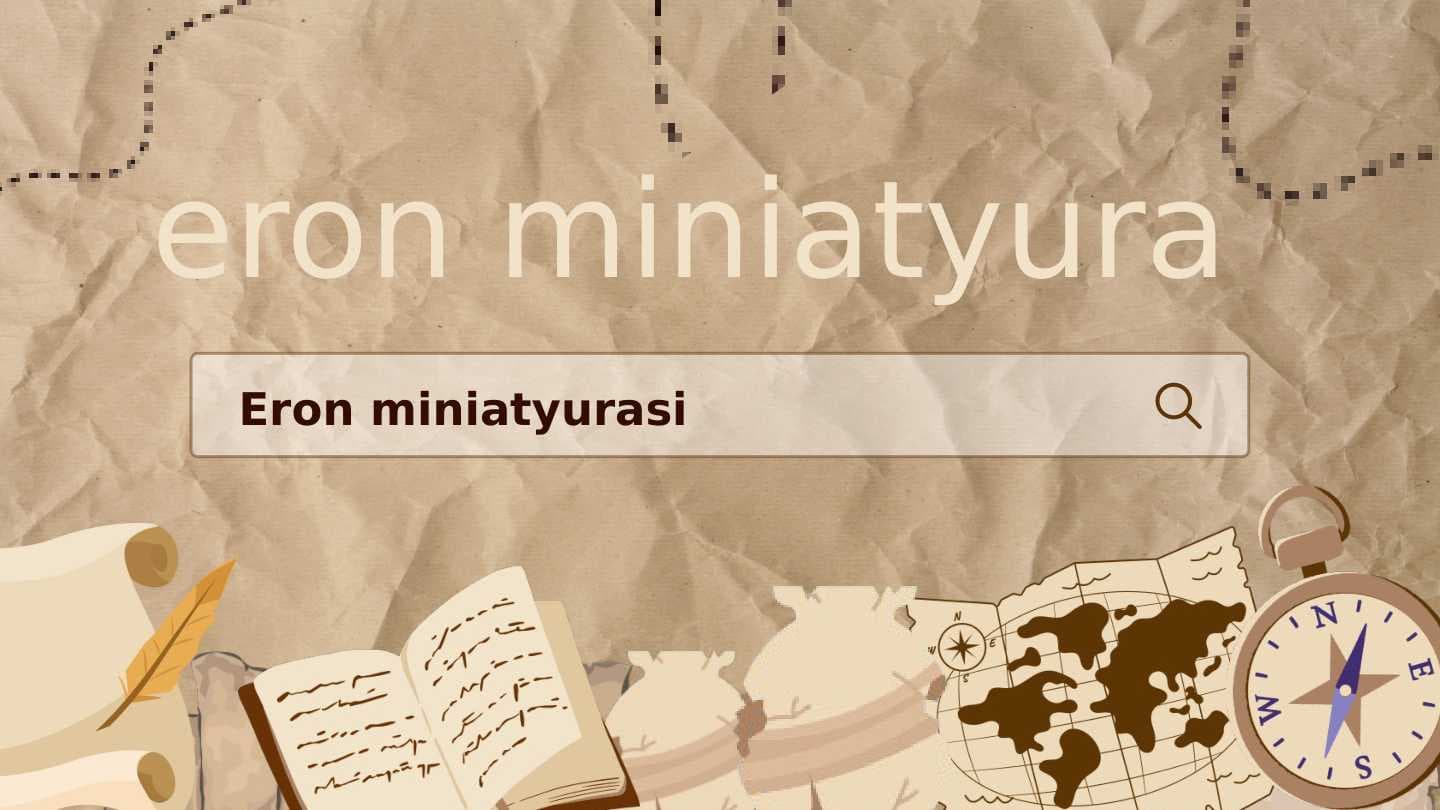 Eron miniatyurasi