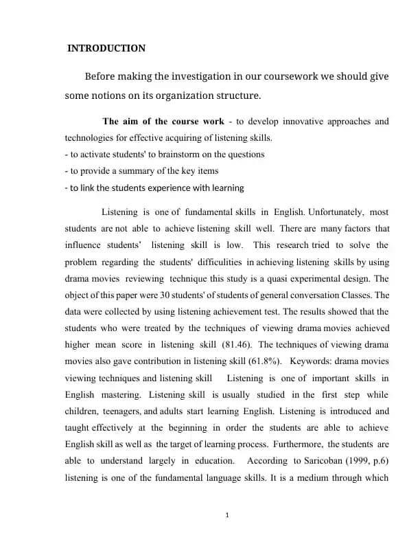 The ways of teaching listening skills