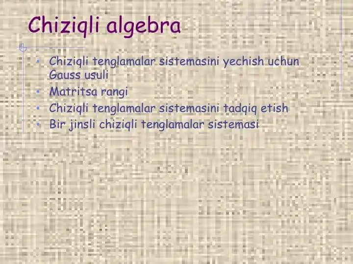 Gaus usulli