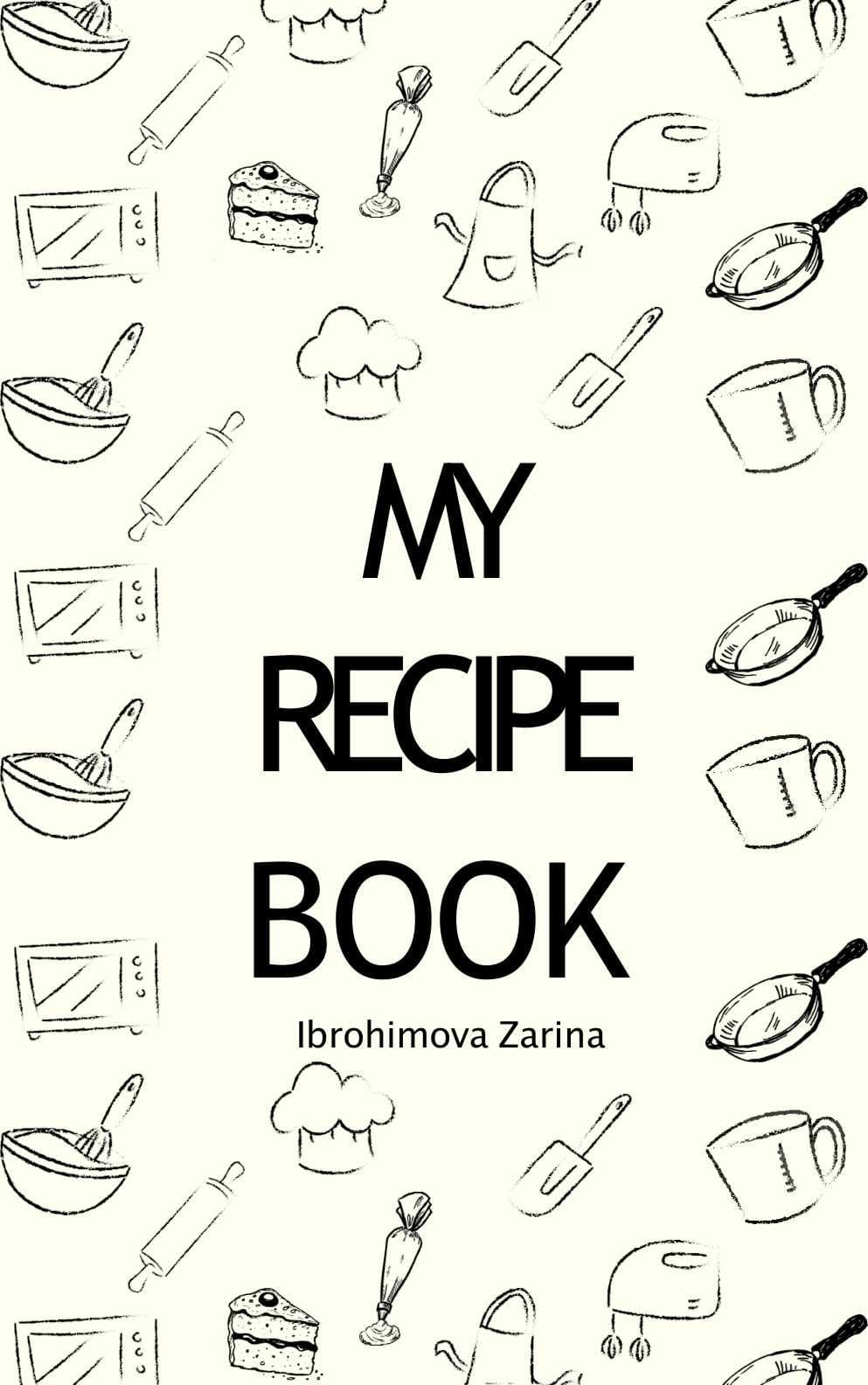 My recipe book